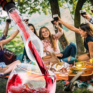 Wine Aerator Pourer with Drip Stopper