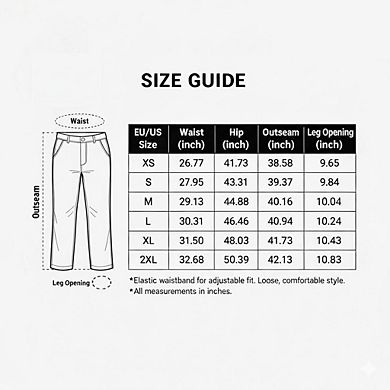 Men's Rain & Waterproof Hiking Cargo Pants with 5 Pockets Windproof Outdoor Pants