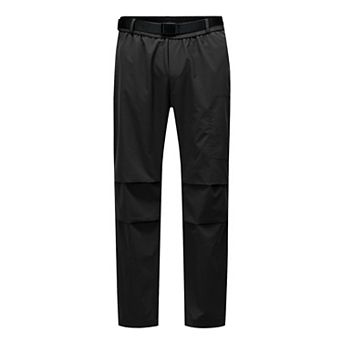 Men's Rain & Waterproof Hiking Cargo Pants with 5 Pockets Windproof Outdoor Pants