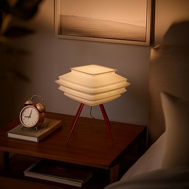 Four-Leg LED Table Lamp With Lampshade