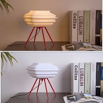 Four-Leg LED Table Lamp With Lampshade