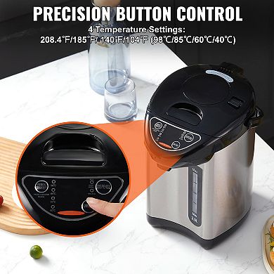 Hot Water Dispenser with Adjustable Temperature Countertop Water Boiler