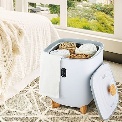 Large Capacity Towel Warmer Bucket with Auto Shut Off for Bathroom and Spa