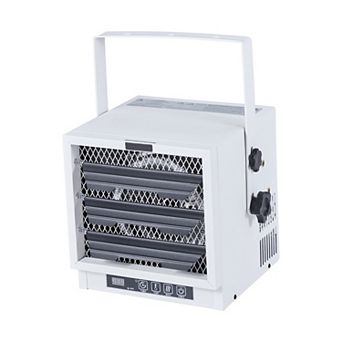 Electric Garage Heater 4800 watt Wall or Ceiling Mount with Remote and Timer