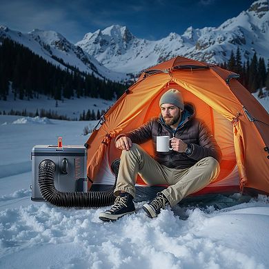 Portable Diesel Air Heater 8KW with Remote Control and LCD Display