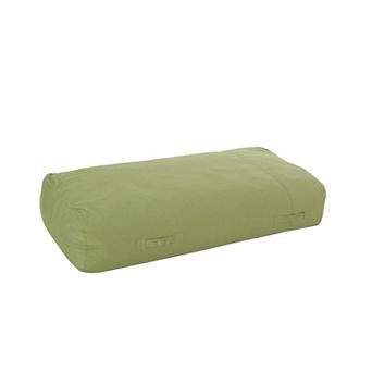 GOODSILO Large Water Resistant Rectangular Lounger Bean Bag Chair with Removable Cover