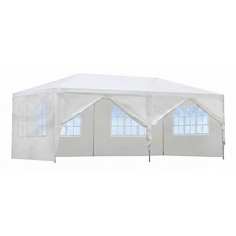WOW PIONEER 10x20 Foot Outdoor Event Canopy Tent with Removable Sidewalls