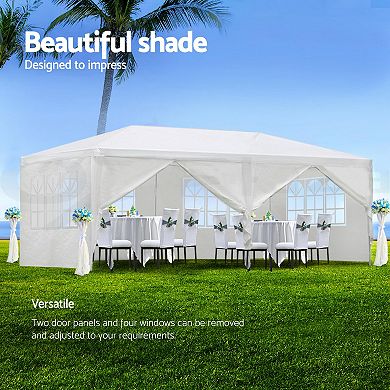 WOW PIONEER 10x20 Foot Outdoor Event Canopy Tent with Removable Sidewalls