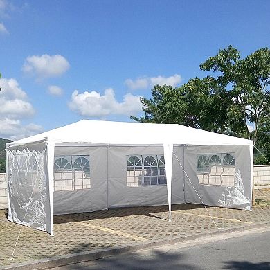 WOW PIONEER 10x20 Foot Outdoor Event Canopy Tent with Removable Sidewalls