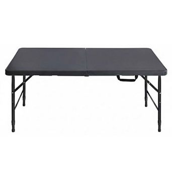 WOW PIONEER 4ft Portable Folding Table Indoor Outdoor Maximum Weight Capacity