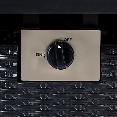 WOW PIONEER Propane Fire Pit Table with Adjustable Flame and Versatile Use