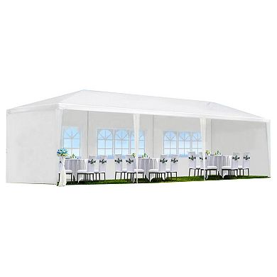 WOW PIONEER Large Outdoor Party Canopy Tent with Removable Sidewalls