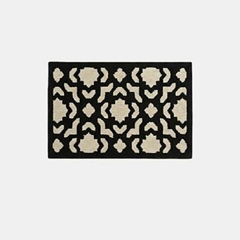 Geometric Kitchen Runner and Mat Non Slip Woven Floor Mats