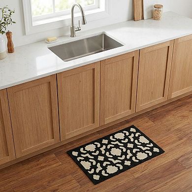 Geometric Kitchen Runner and Mat Non Slip Woven Floor Mats