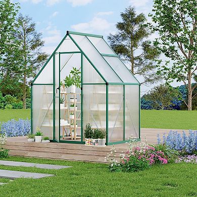 Greenhouse 6×4 FT with Roof Vent