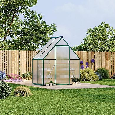 Greenhouse 6×4 FT with Roof Vent