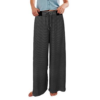 Women's Comfy Loose Casual Drawstring Stretch Lounge Pants