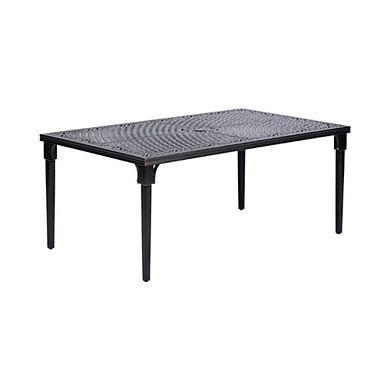 UV-Resistant Powdered-Coated Outdoor Dining Set