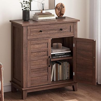 Sideboard Buffet Cabinet, Coffee Bar Storage Cabinet with Adjustable Shelves, Multi-Functional