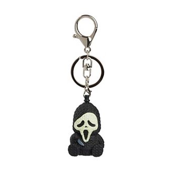 Handmade by Robots - Ghost Face #005 (1.75" Glow in the Dark Micro Charm)
