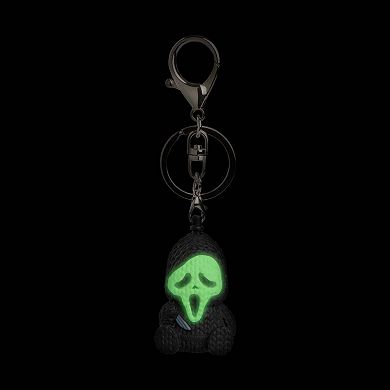 Handmade by Robots - Ghost Face #005 (1.75" Glow in the Dark Micro Charm)