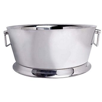 Stainless Steel Single Wall Beverage Tub - 6.5 Gallon