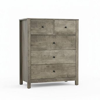 ANIXOL 5-Drawer Tall Bedroom Dresser