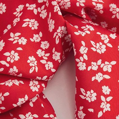 Womens Tie Front Blouses V Neck Short Sleeve Summer Floral Tops Shirts