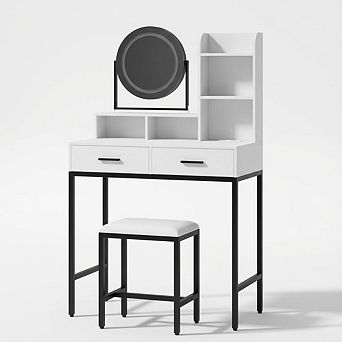 ANIXOL Vanity Desk with LED Mirror