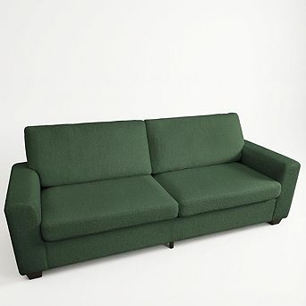 ANIXOL Modern Oversized Cloud Couch Loveseat with Removable Cushion