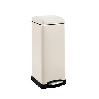 8 Gallon / 30 Liter Trash Can with Soft-Close Lid, Stainless Steel Garbage Can