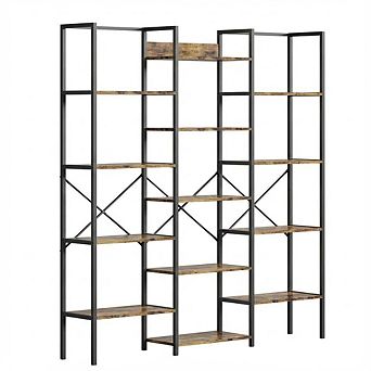 ANIXOL Triple Column 5 tier Bookshelf