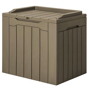 31Gallon Waterproof Deck Box Outdoor Indoor Storage Patio Garden