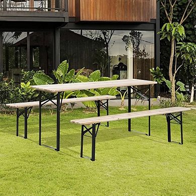 Portable Garden Table Set