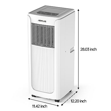 4800 BTU (DOE) Portable Air Conditioner Cools 200 sq. ft. with Dehumidifier, Remote, Sleep Mode