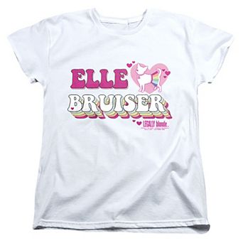 Juniors' Legally Blonde Elle & Bruiser Graphic Tee
