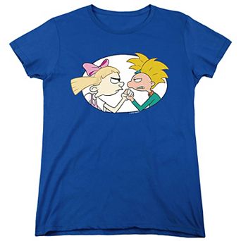 Juniors' Hey Arnold Helga Love Is Tough Graphic Tee