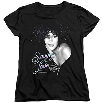 Juniors' Saving All My Love Graphic Tee