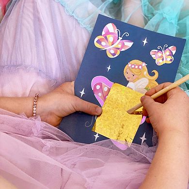 Tiger Tribe Foil Art Fairy Kit with Foil Sheets & Art Cards