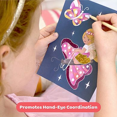 Tiger Tribe Foil Art Fairy Kit with Foil Sheets & Art Cards