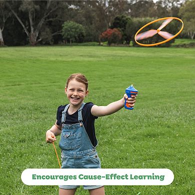 Tiger Tribe Zip Copter Battery-Free Flying Toy