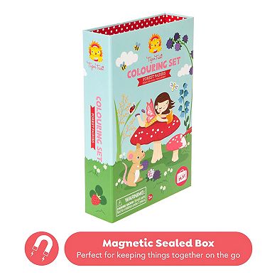Tiger Tribe Forest Fairies Coloring Set with Markers & Stickers