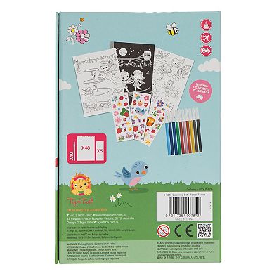 Tiger Tribe Forest Fairies Coloring Set with Markers & Stickers
