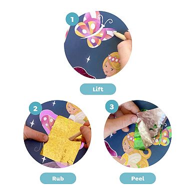 Tiger Tribe Foil Art Ocean Magic Kit with Foil Sheets & Art Cards