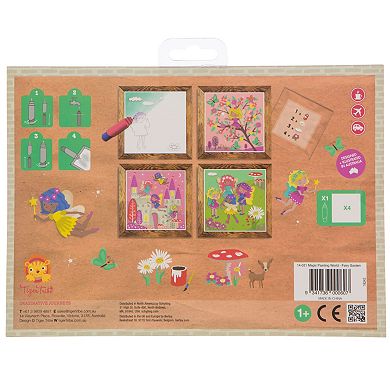 Tiger Tribe Magic Water Painting Fairy Garden Set