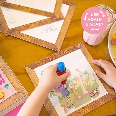 Tiger Tribe Magic Water Painting Fairy Garden Set