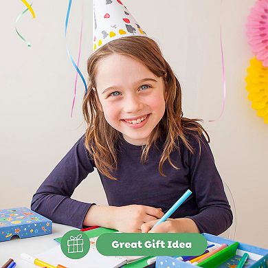 Tiger Tribe Garden Friends Color Change Coloring Set with Magic Markers