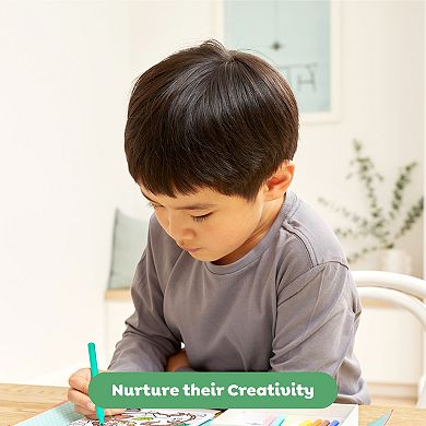 Tiger Tribe Garden Friends Color Change Coloring Set with Magic Markers