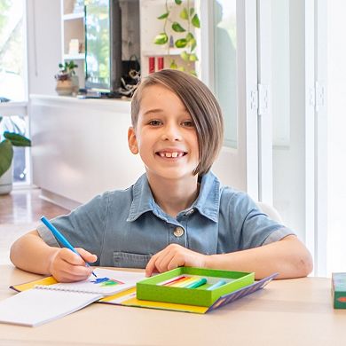 Tiger Tribe Tropics Color by Numbers Set with Markers