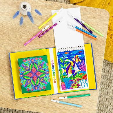 Tiger Tribe Tropics Color by Numbers Set with Markers